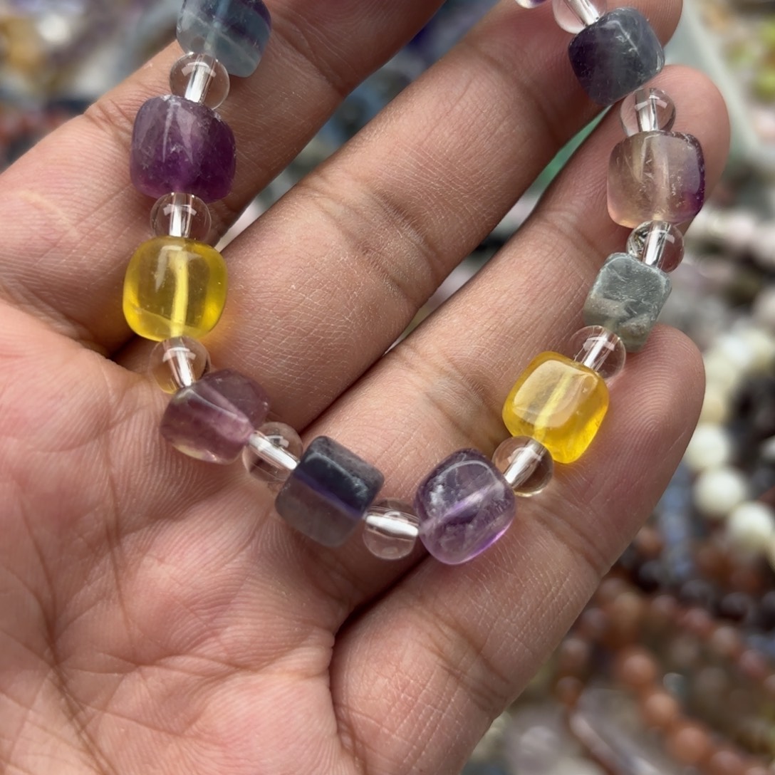 银S925镶嵌手链水晶