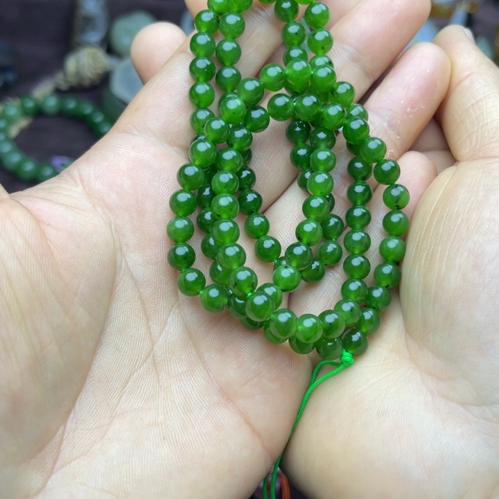 和田玉手链未镶嵌