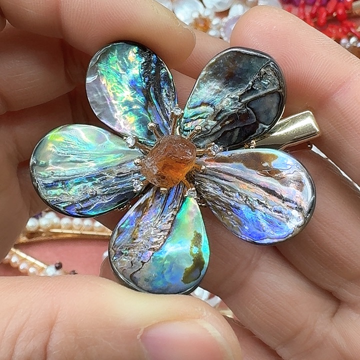 淡水珍珠颈饰银S925镶嵌