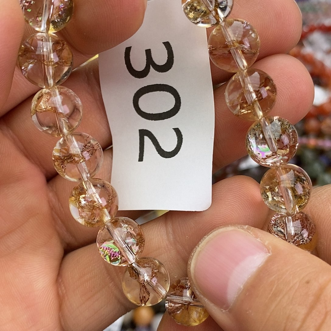 水晶未镶嵌手链手链