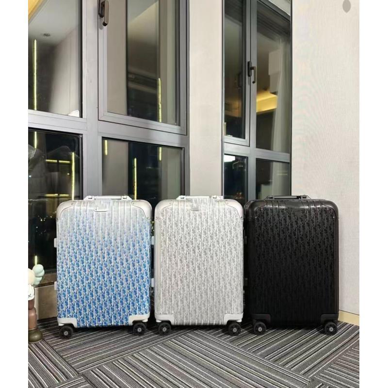 高定DR 日默家 联名款 渐变色 登机箱 拉杆箱 旅行箱 DR