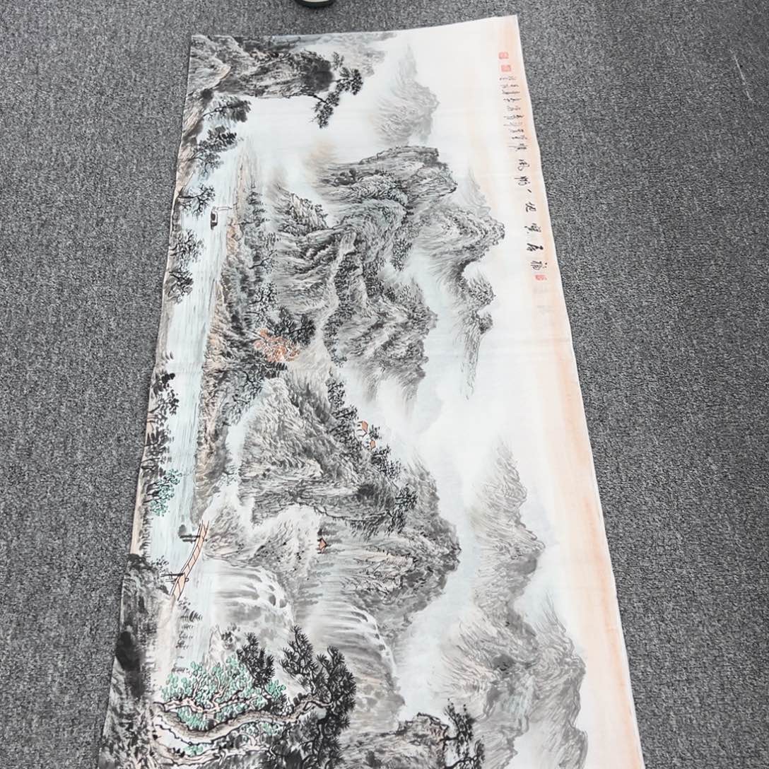 国画纯手绘字画宣纸