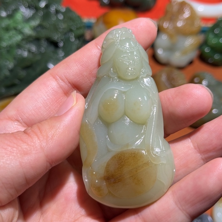 和田玉挂件未镶嵌