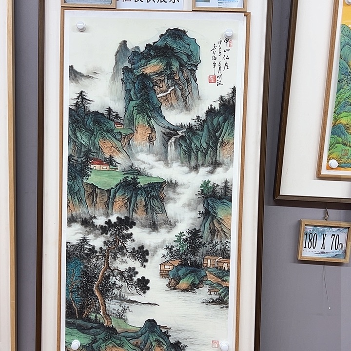 国画龙*源中美协老师手绘国画作品