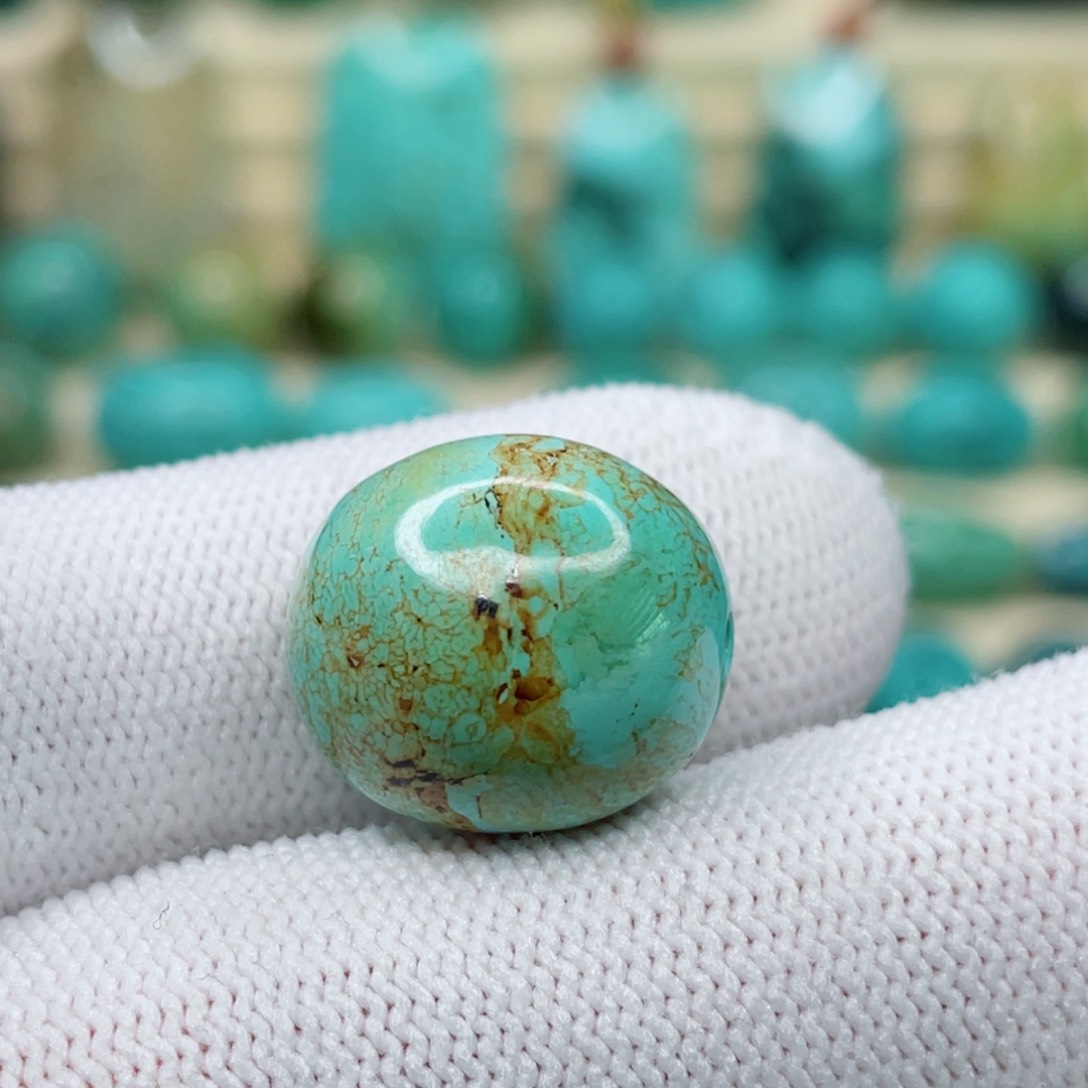 未镶嵌绿松石珠宝奇石