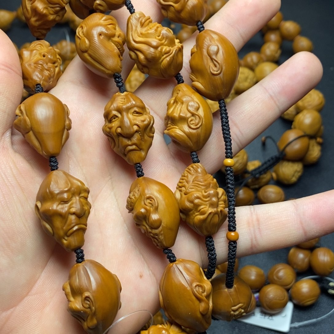 手串/手链橄榄核匠心罗汉脖挂