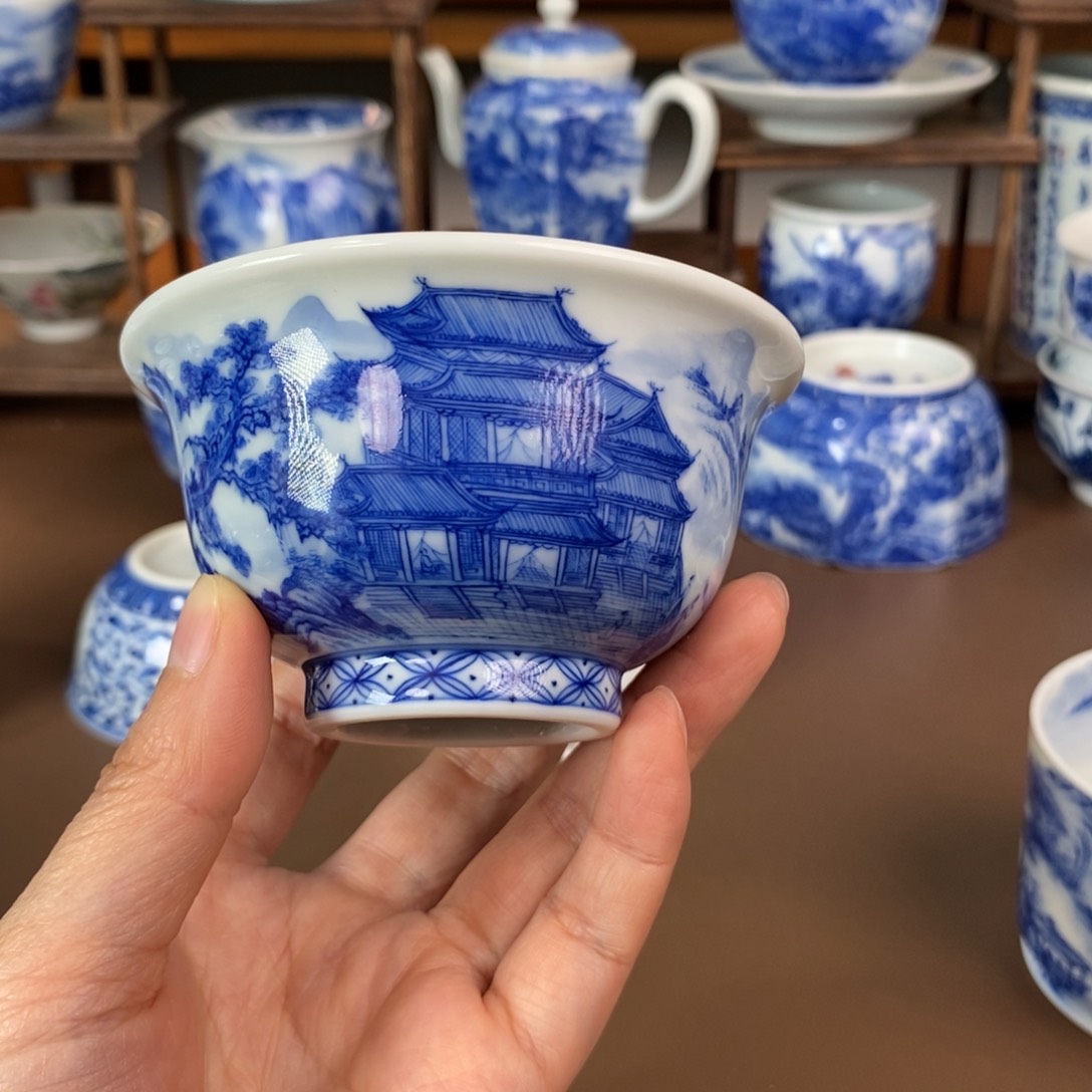 景德镇陶瓷手工手绘