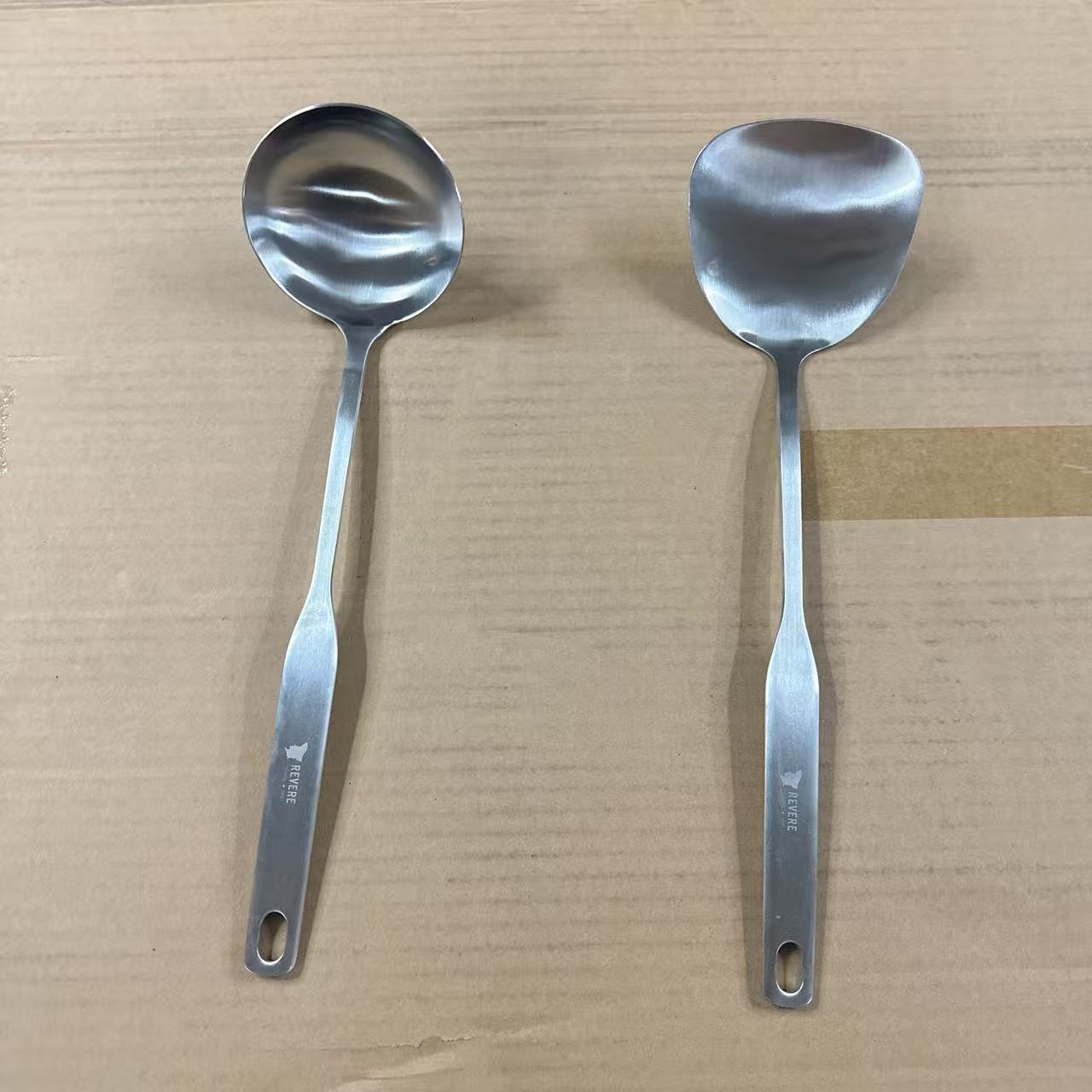 K251698 长度约34cm 家用不锈钢厨具 锅勺 锅铲