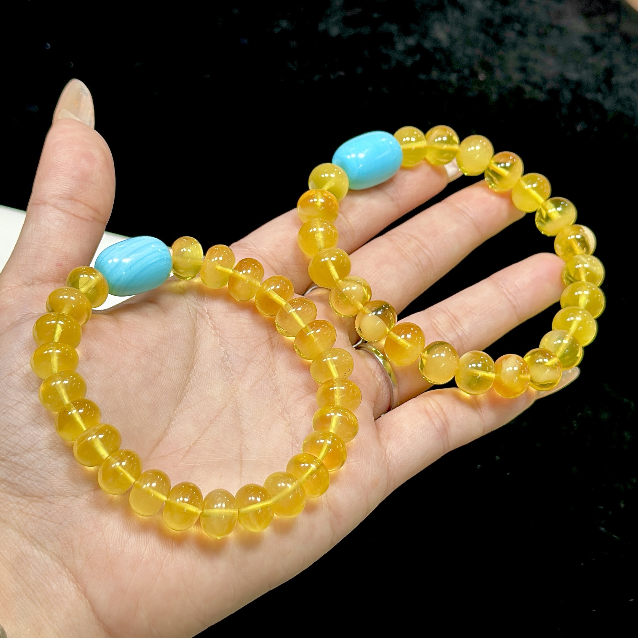 【CH】蜜蜡DIY手串-约10mm（多样性发其一）