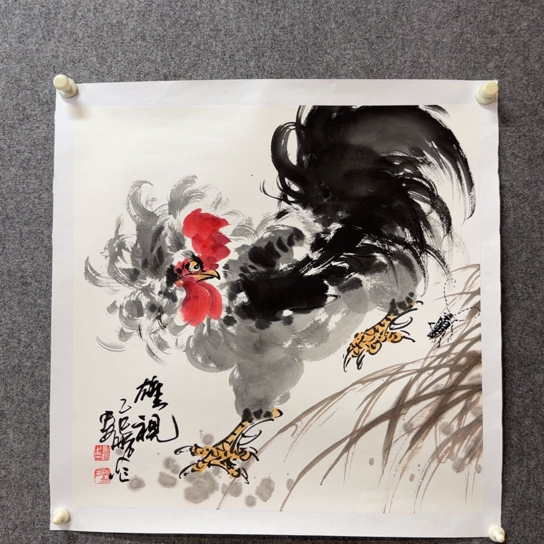 国画娄鹏老师手绘作品