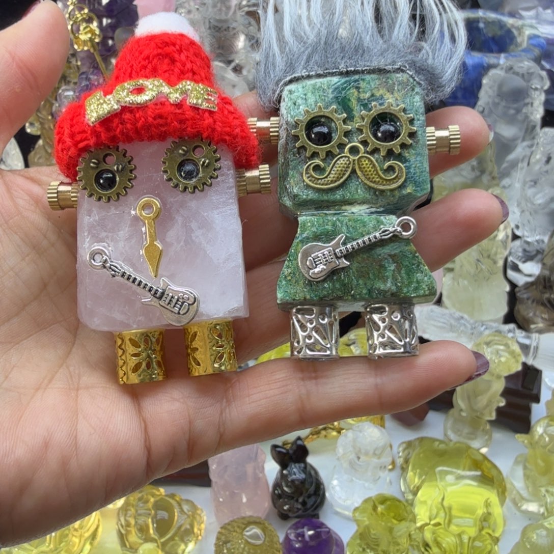 水晶未镶嵌珠宝半成品
