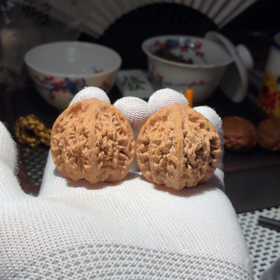 吊坠文玩核桃40望月