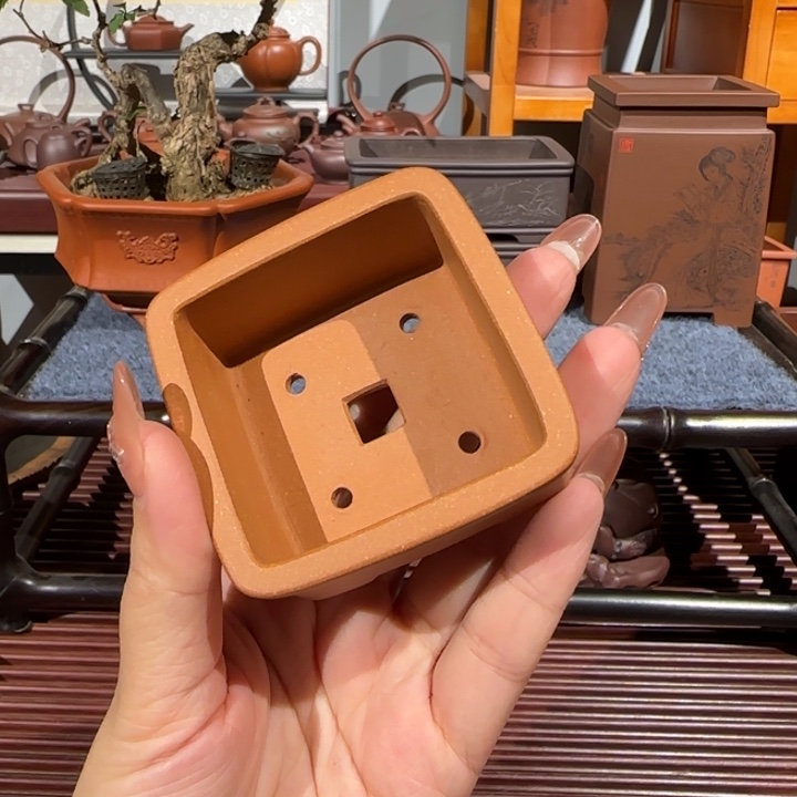 花盆紫砂口径5.3深度2.5