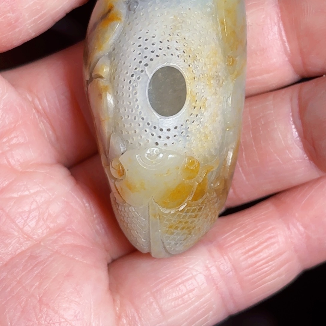 和田玉吊坠未镶嵌劳*哥