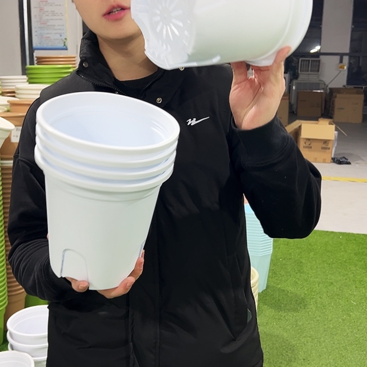 清仓圆控口18高18白色5只无托