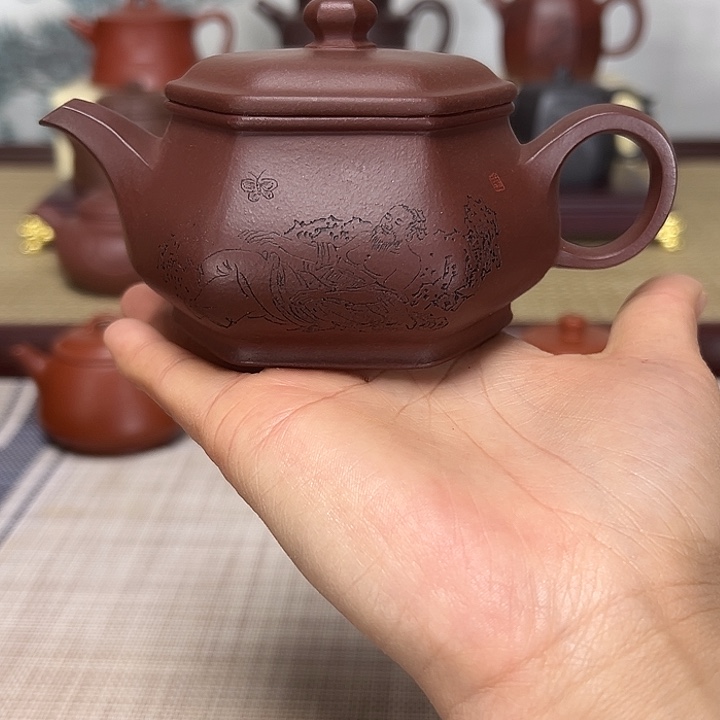 紫砂茶壶荷紫砂壶的制作