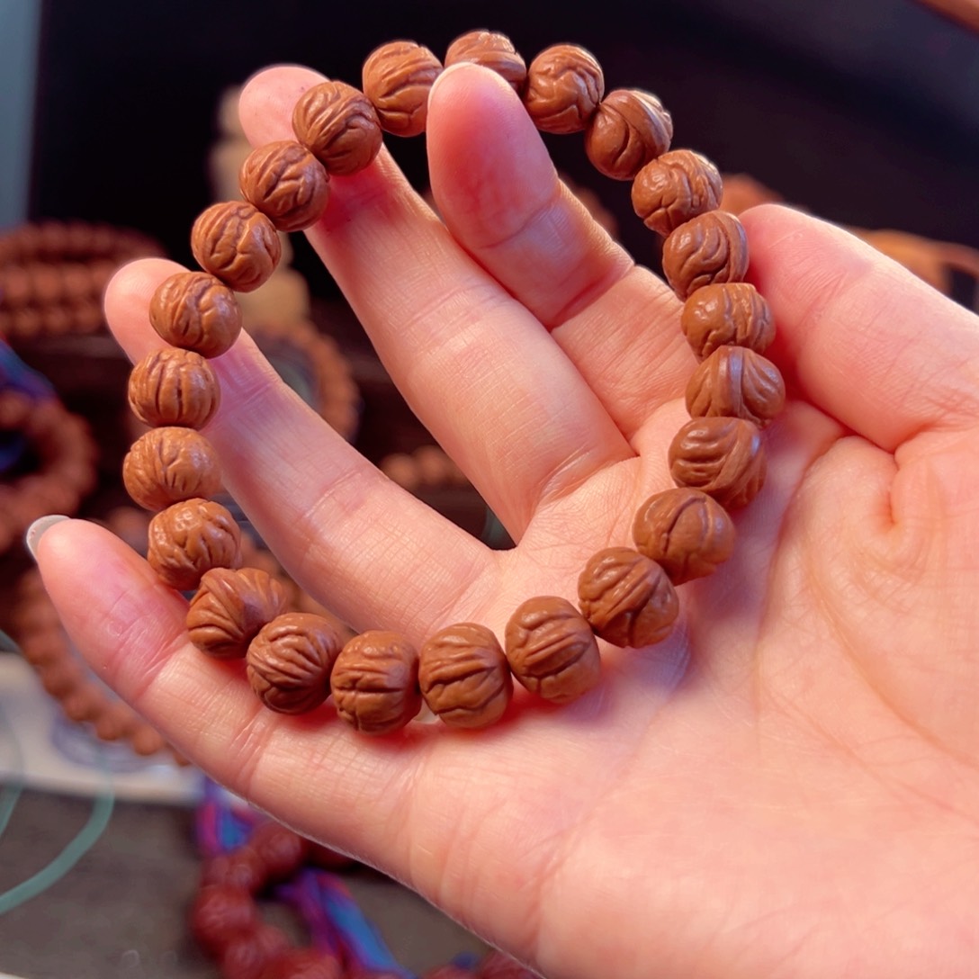 【闪购商品】桃核吊坠开**军12尺寸玉龙脊弹力绳