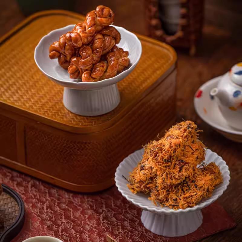 杨先生肉松麻花红糖麻花非遗麻花杭州特产糕点网红小吃零