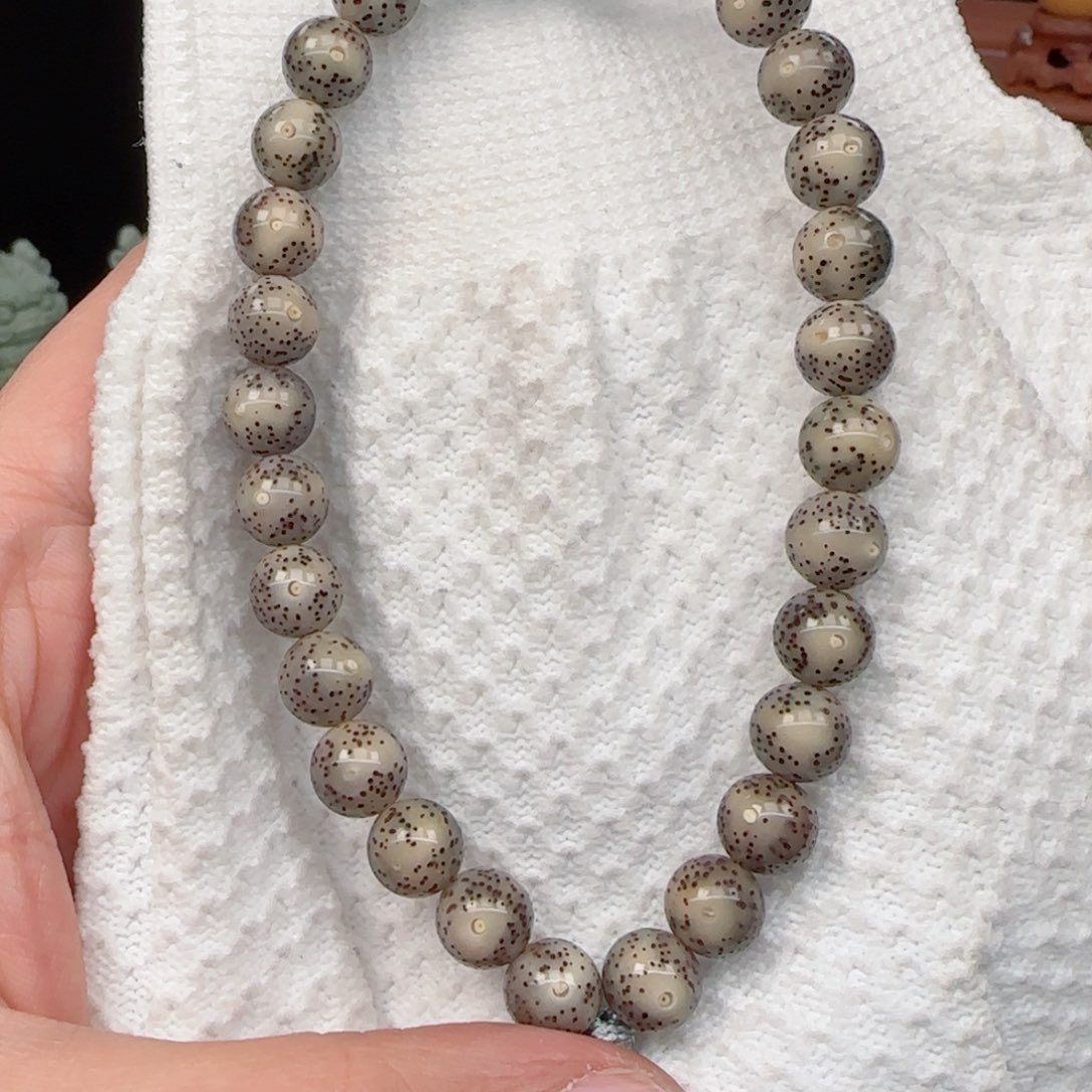 星月菩提手串W**n冰糖9mm圆
