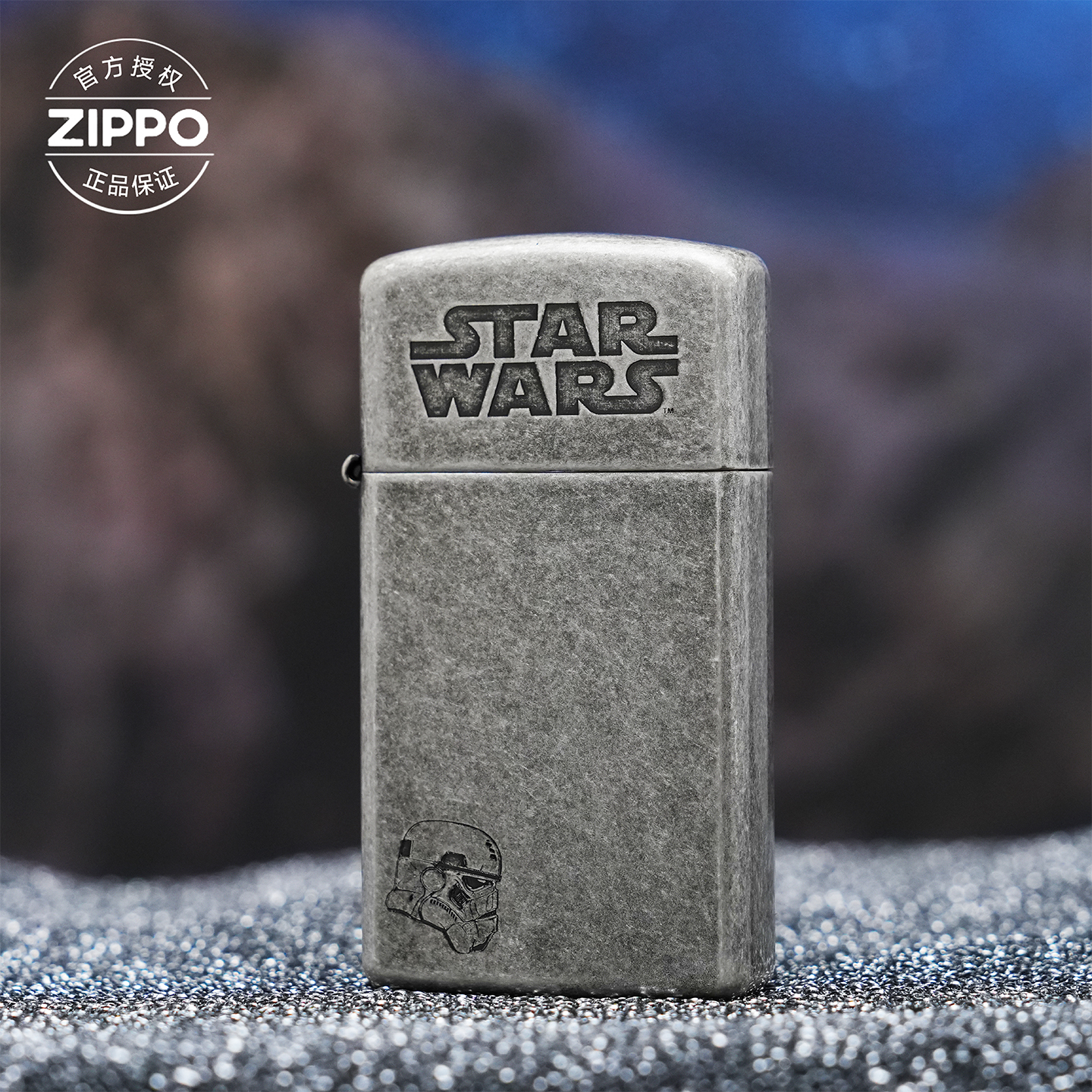 ZIPPO/之宝打火机纤巧古银星球大战-1605