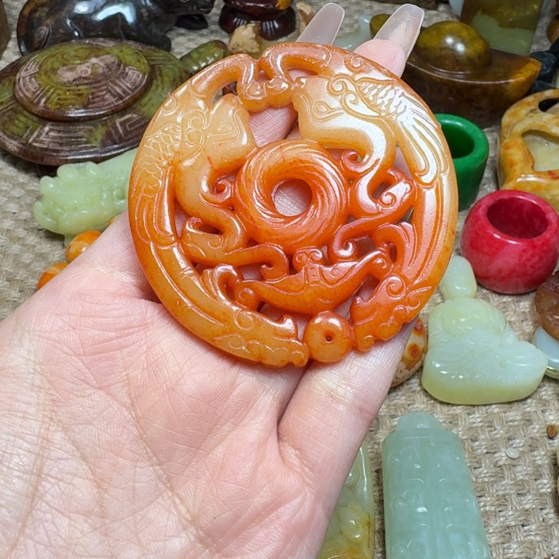 吊坠白玉菩提挂件