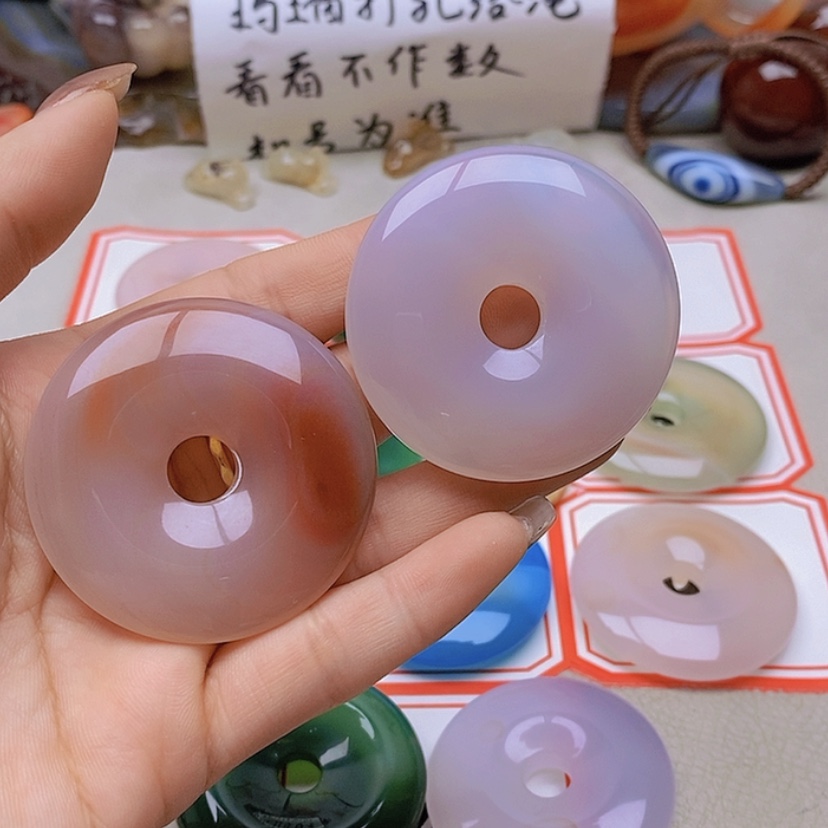 【闪购商品】未镶嵌玛瑙/玉髓珠宝半成品.***圣