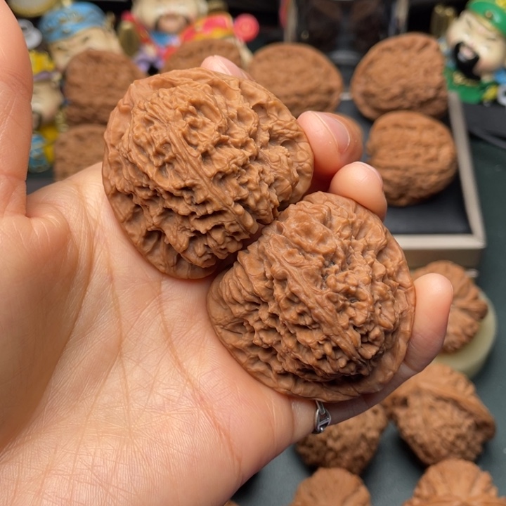 吊坠文玩核桃A*444241尺三角0746