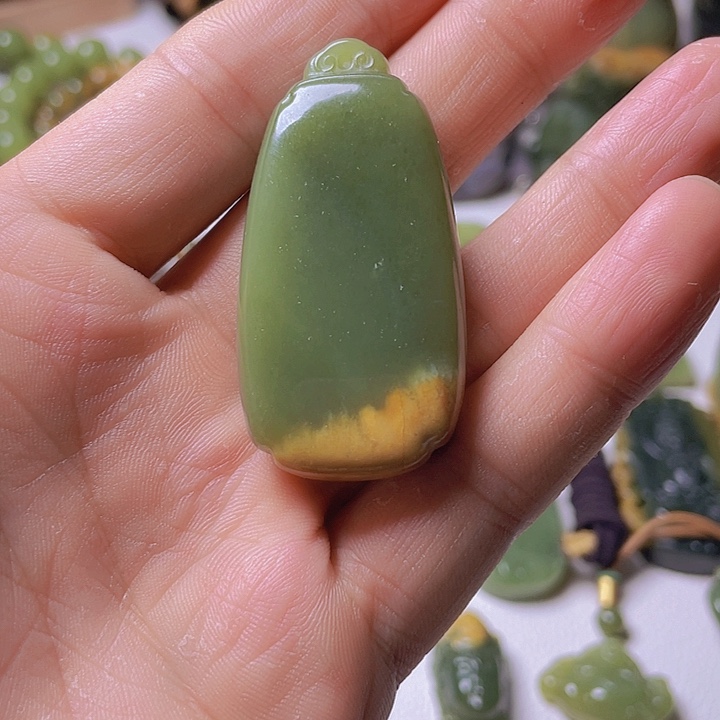 和田玉挂件未镶嵌用****0