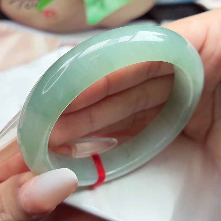 未镶嵌手镯翡翠55-56圈口