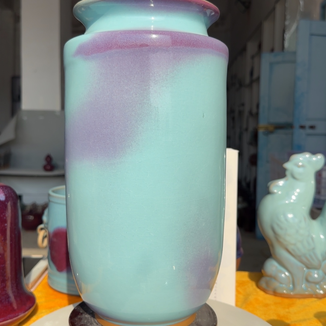 陶摆件郑家钧窑摆件