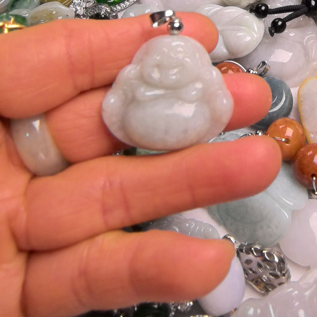 翡翠颈饰未镶嵌吊坠