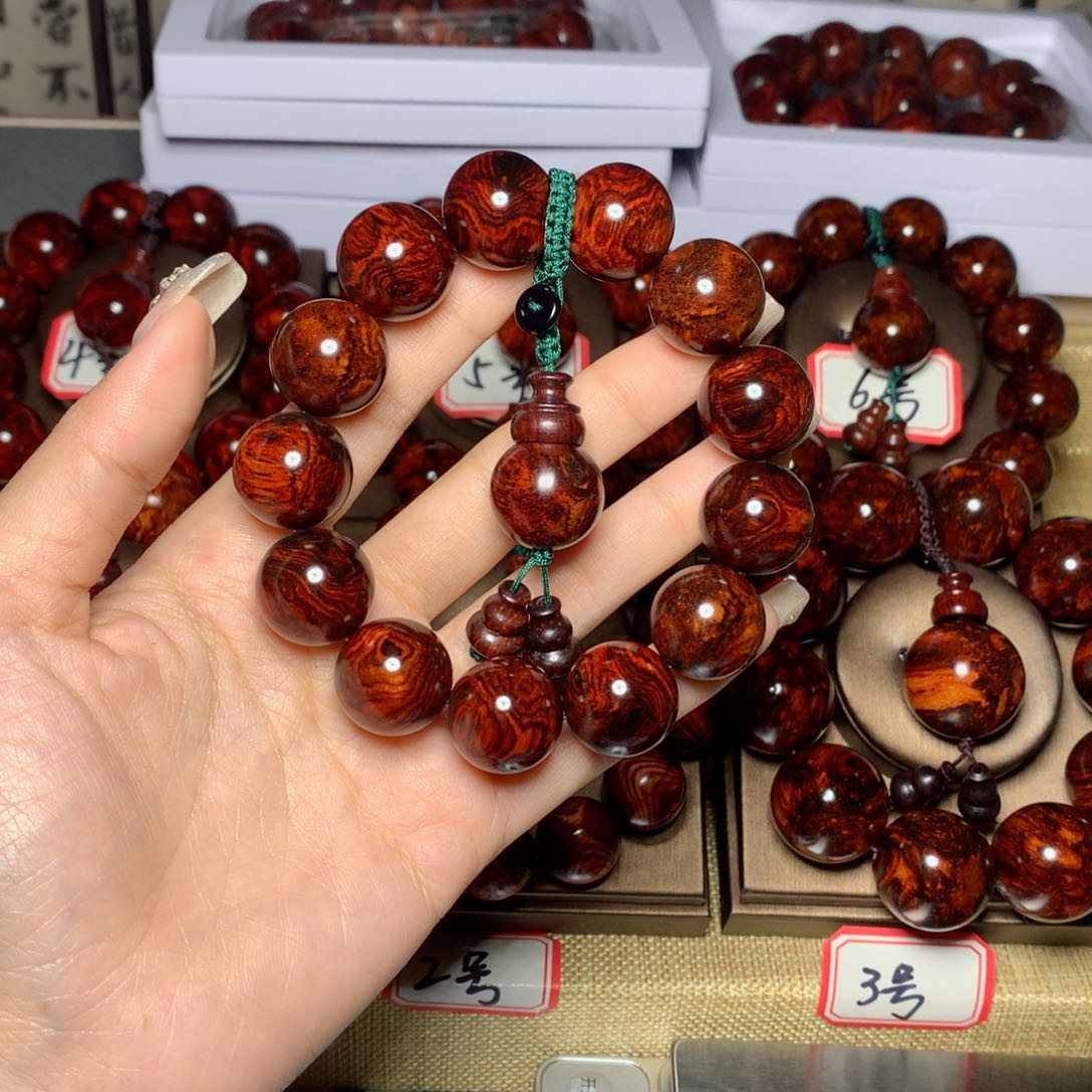 黄花梨/降香黄檀手串/手链阿*