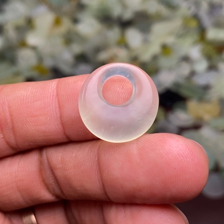 蛇纹石玉颈饰合金209