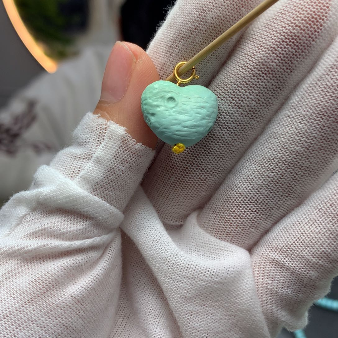 绿松石挂件未镶嵌