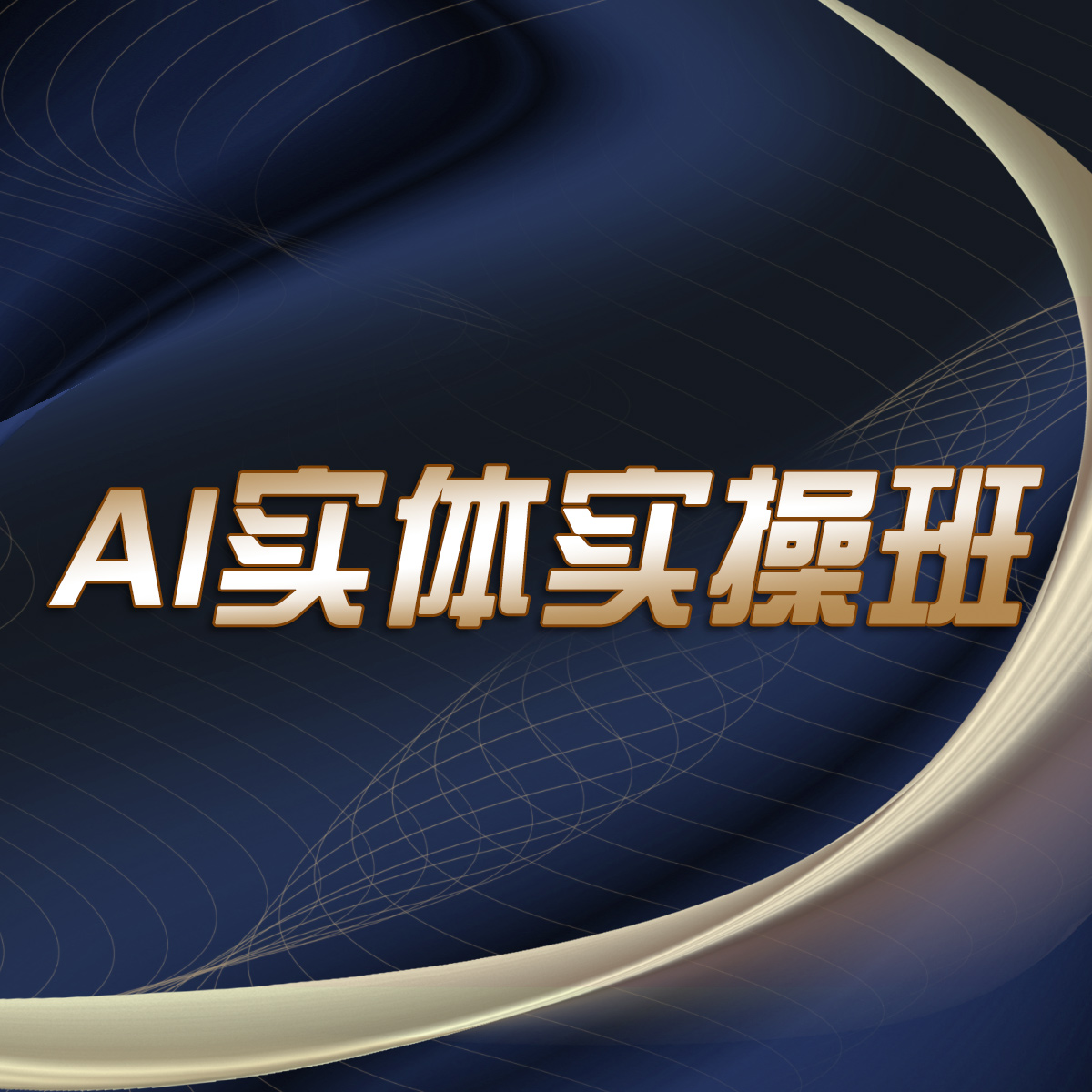 AI实体实操班 四天直播课(z1）