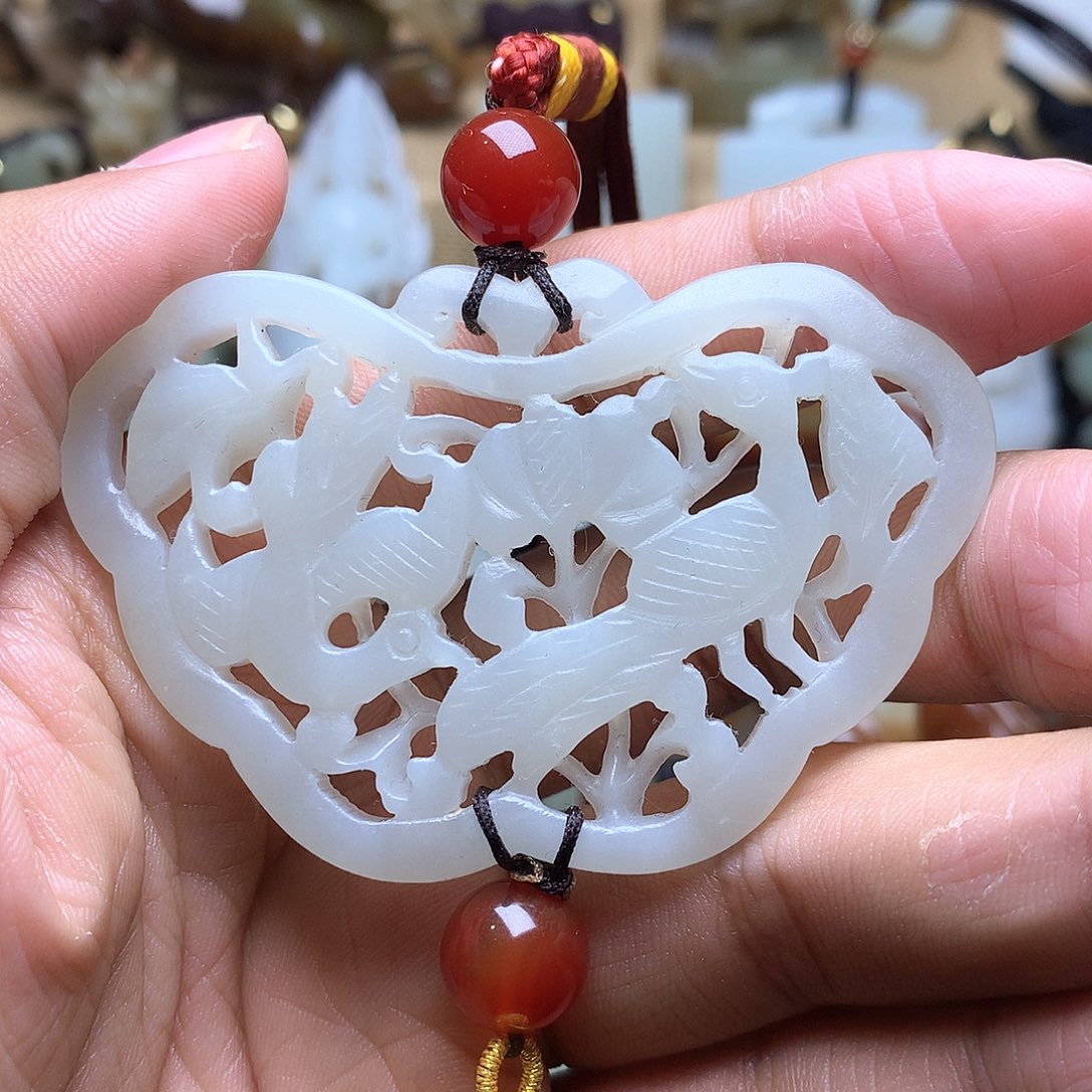 和田玉挂件未镶嵌