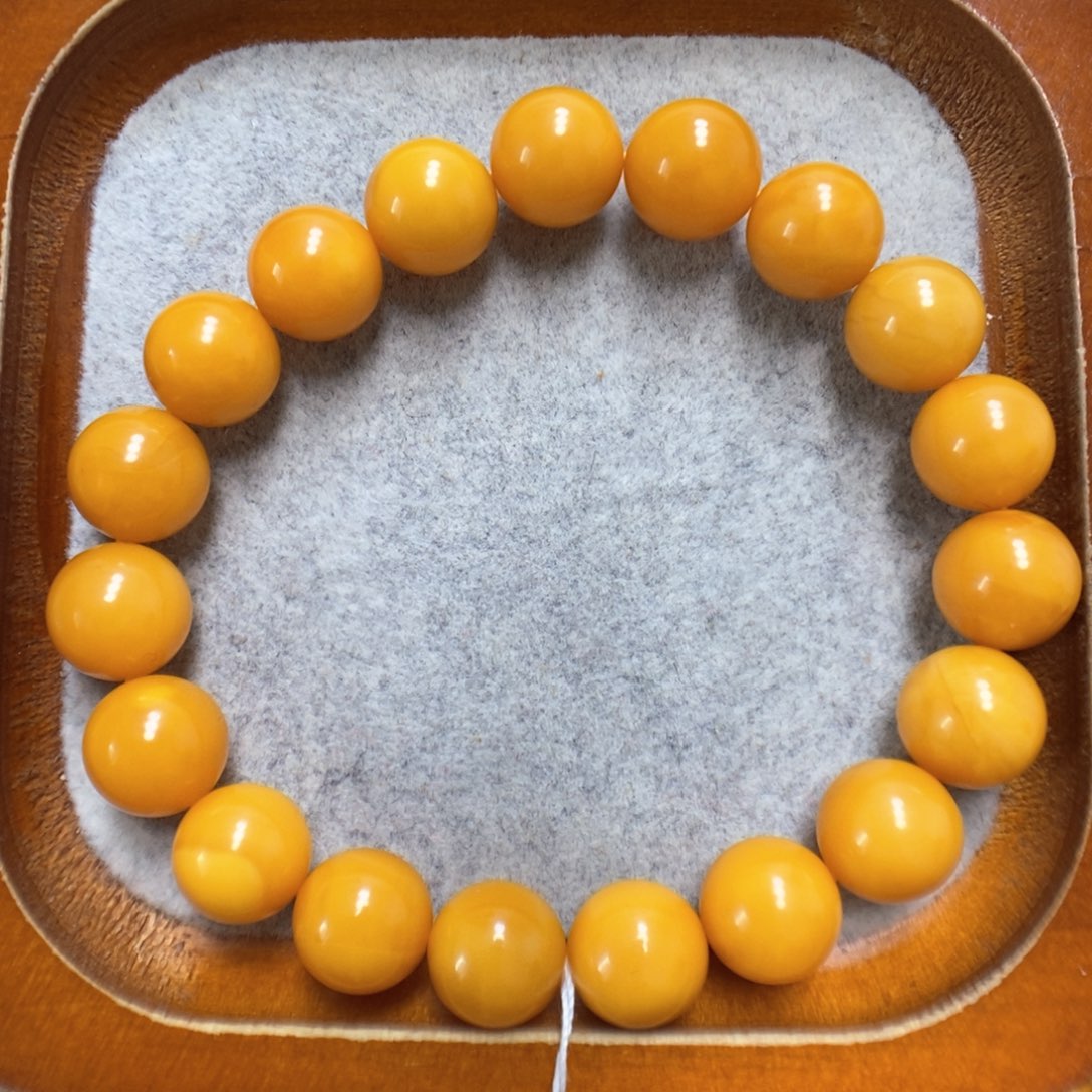 蜜蜡手串未镶嵌蜜蜡手串