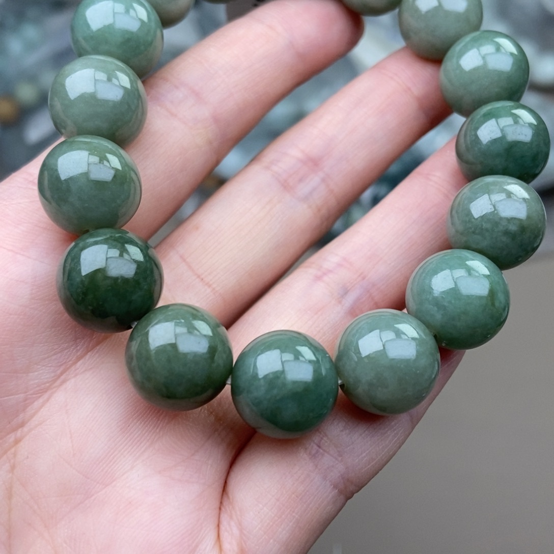 翡翠未镶嵌手链翡翠