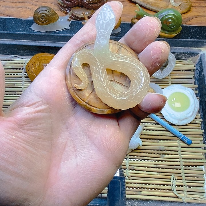 【闪购商品】砖雕东*玉天然一体雕刻