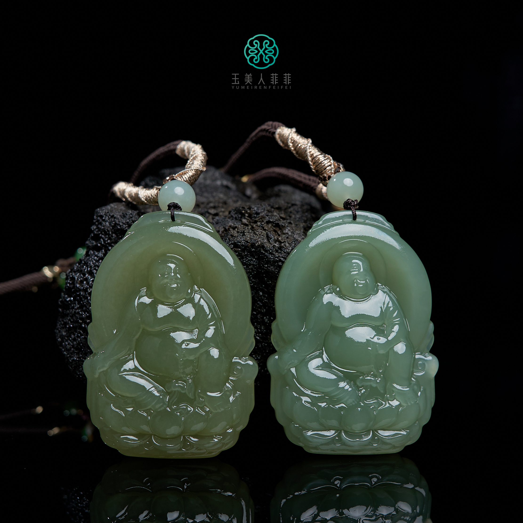 菲菲珠宝好.和田玉吊坠^多样性发一