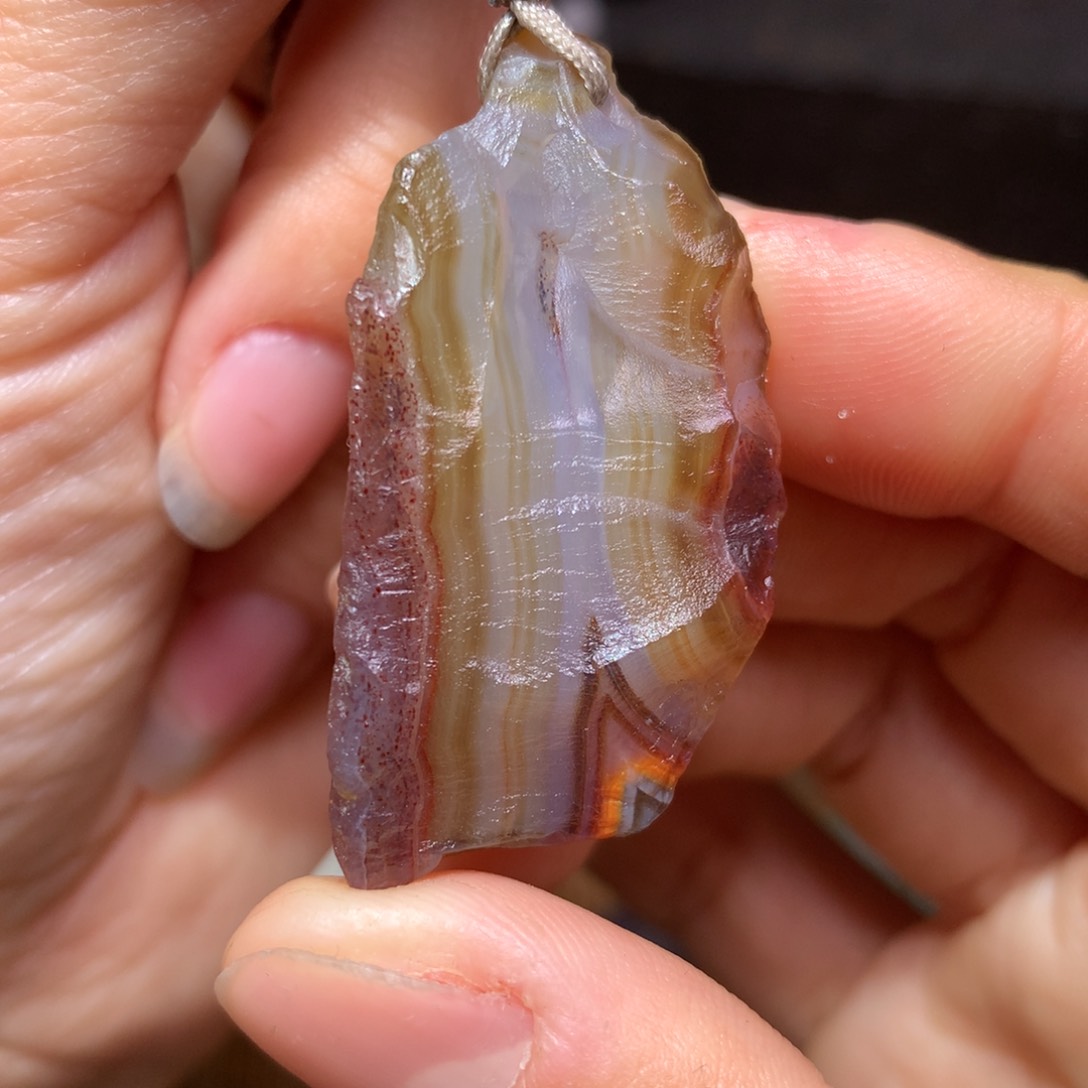 未镶嵌玛瑙/玉髓珠宝半成品