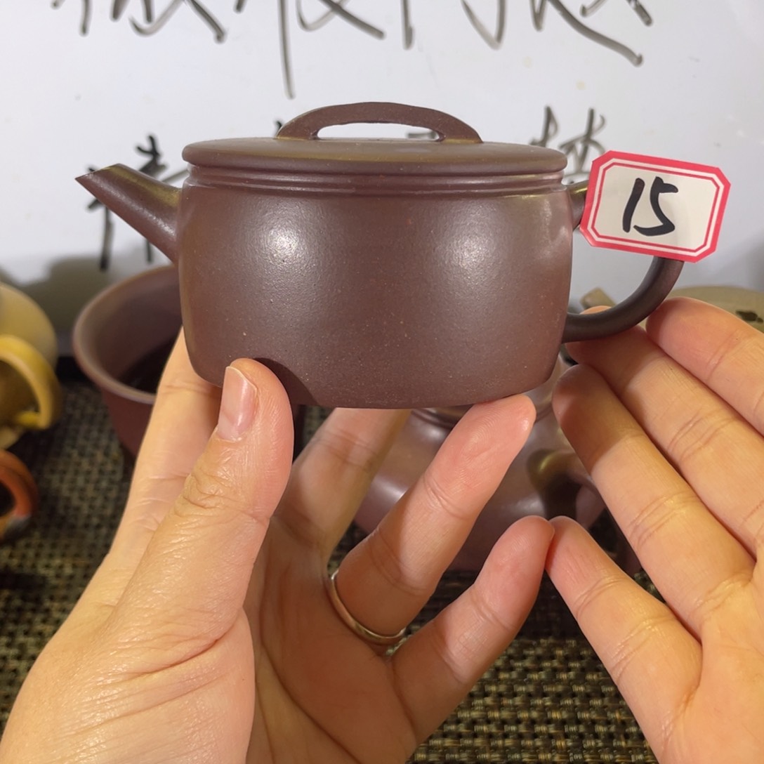 紫砂茶壶汉瓦全手微瑕