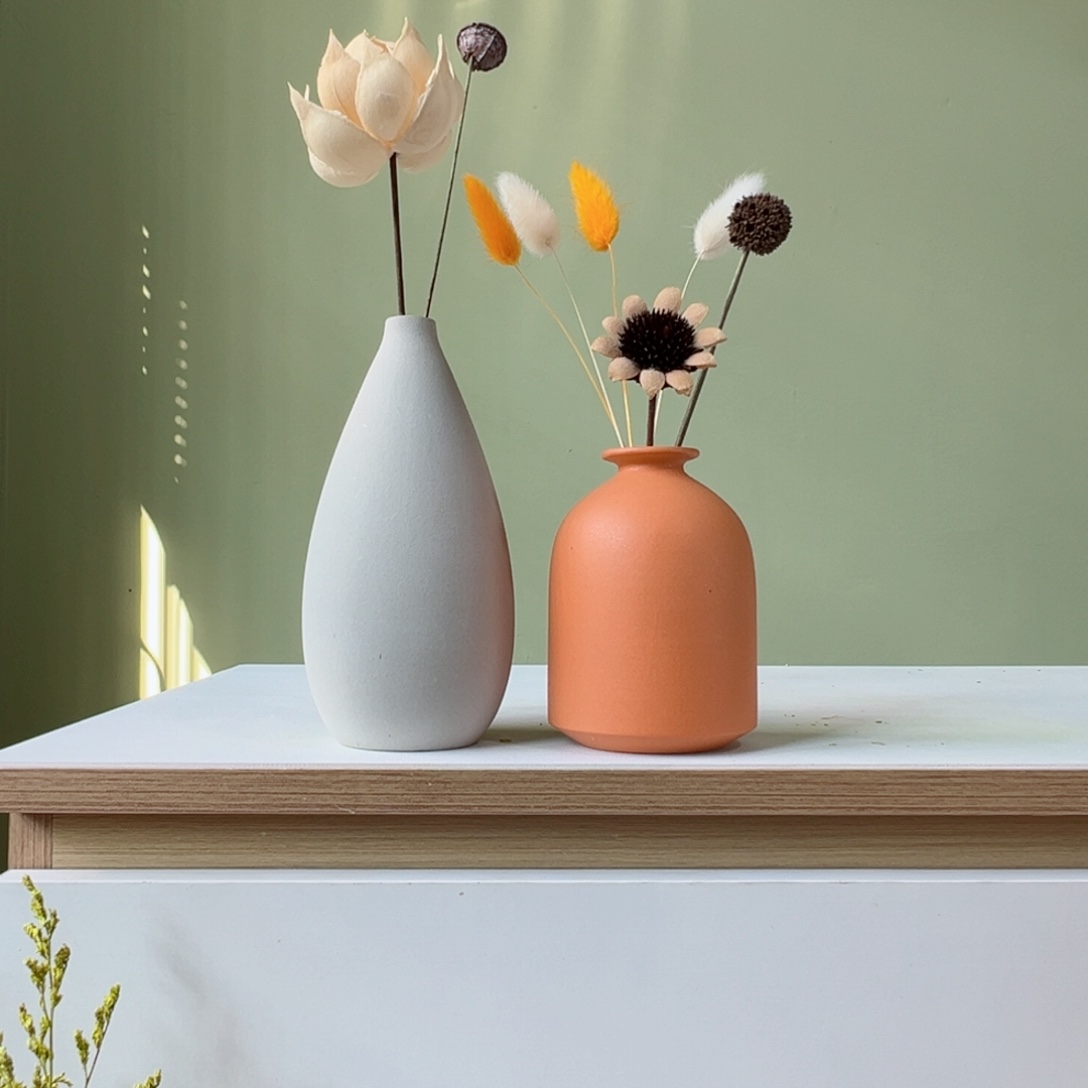 摆件花瓶带花高度20-30厘米左右