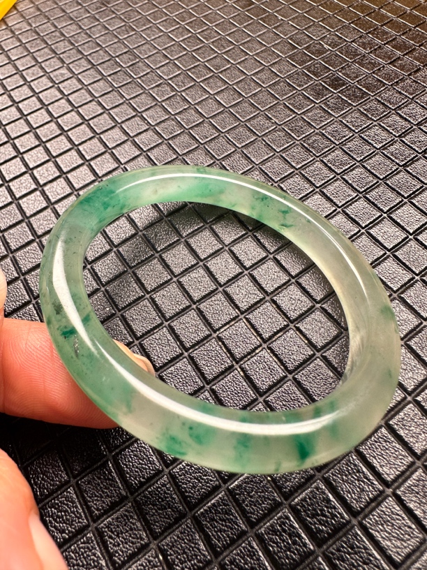 非洲翠冰飘花手镯