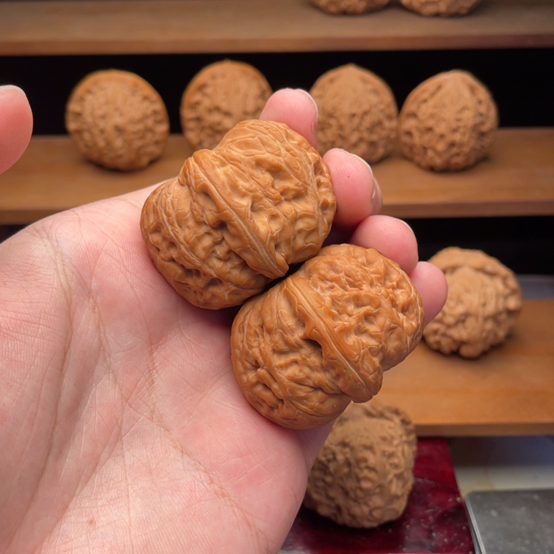 文玩核桃把件舍*44毕业元宝