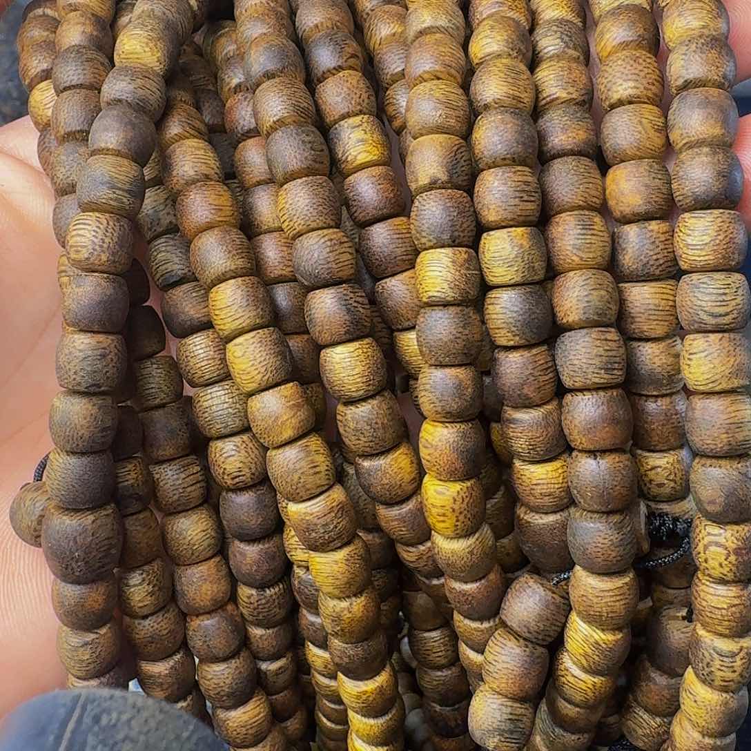 沉香手串陆河老型鼓珠卡七多样性发一