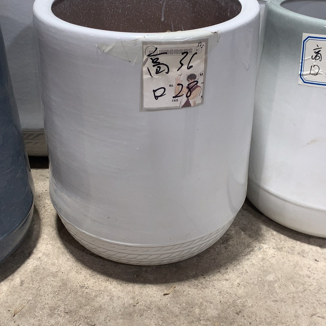 高温陶瓷花盆微瑕