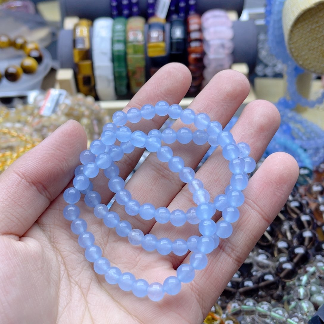 水晶手链未镶嵌6mmmmmmmmmm三圈