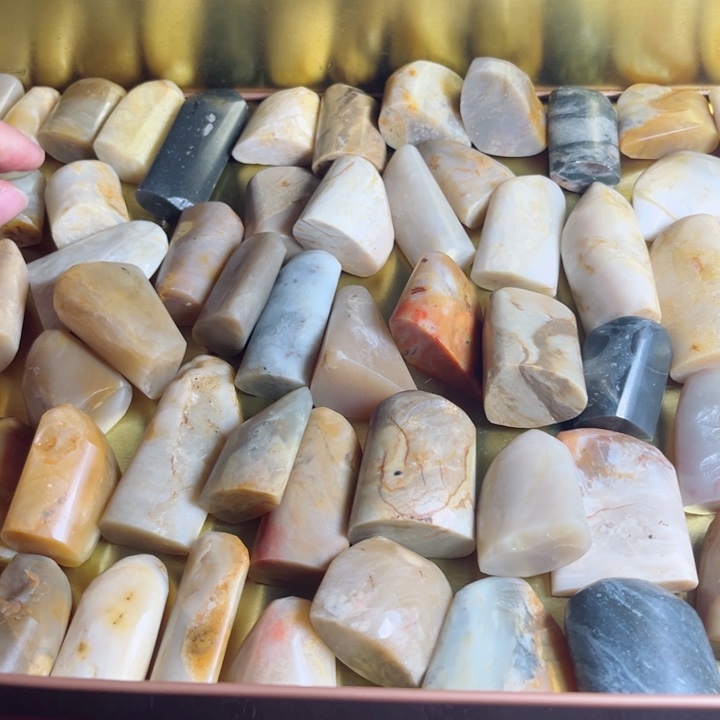 昌化石70颗随形印章