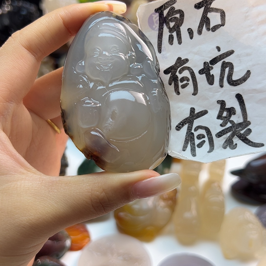 玛瑙/玉髓未镶嵌颈饰